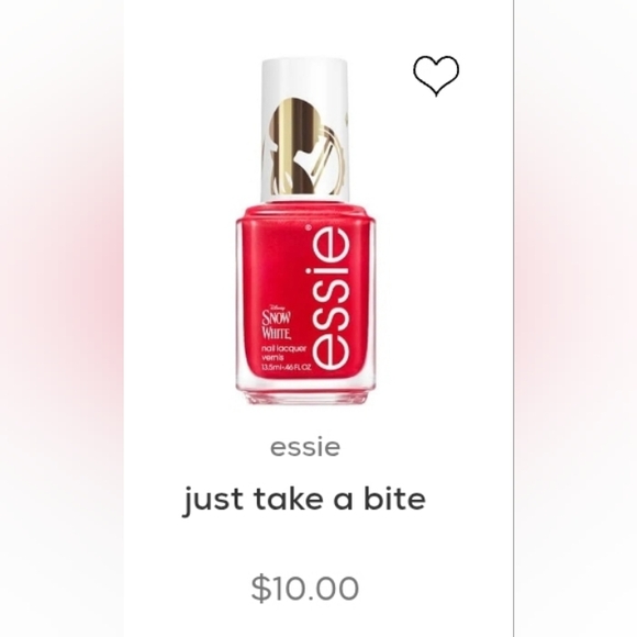 Essie x Disney's Snow White Nail Polish RED & GREEN New! Limited Edition - Picture 3 of 3